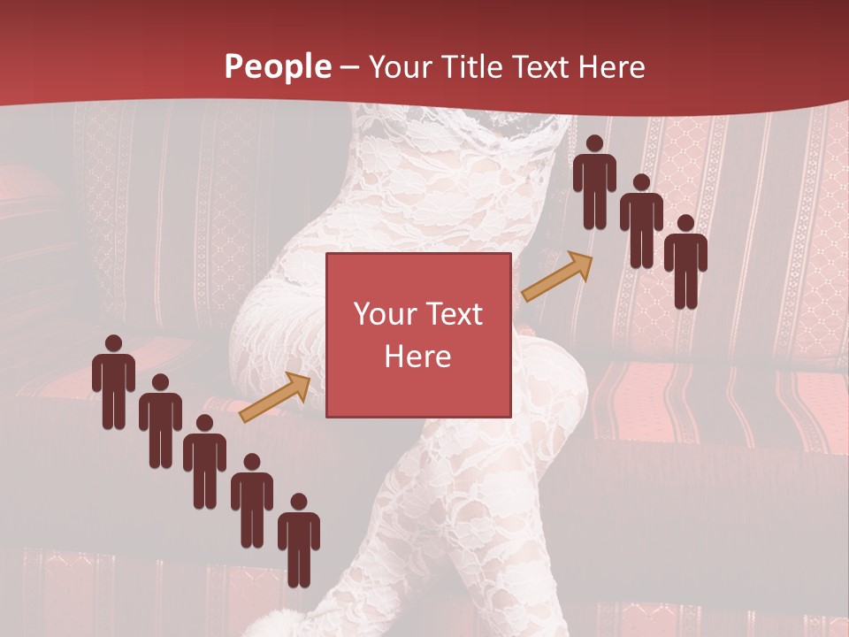 Pretty Lady Lingerie PowerPoint Template