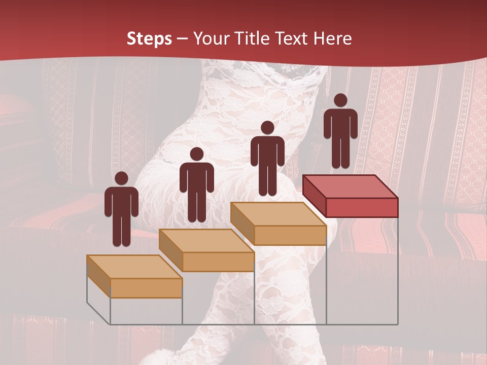 Pretty Lady Lingerie PowerPoint Template