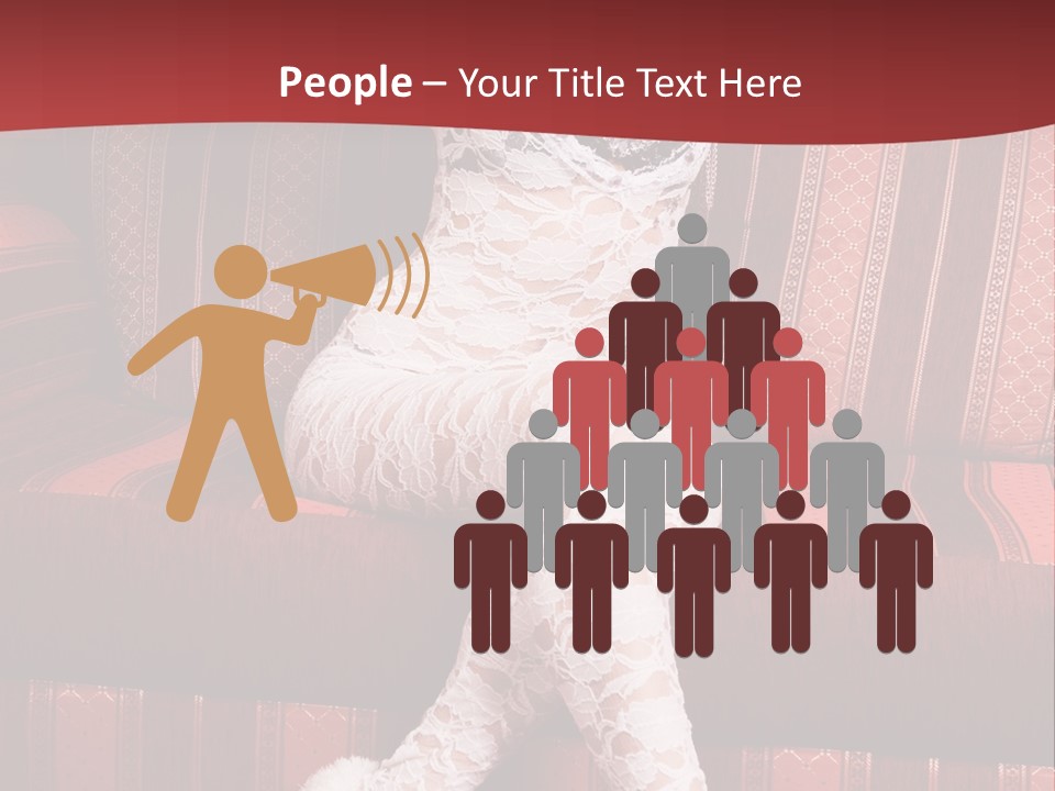 Pretty Lady Lingerie PowerPoint Template