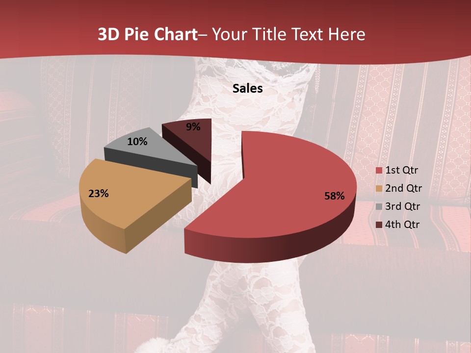 Pretty Lady Lingerie PowerPoint Template