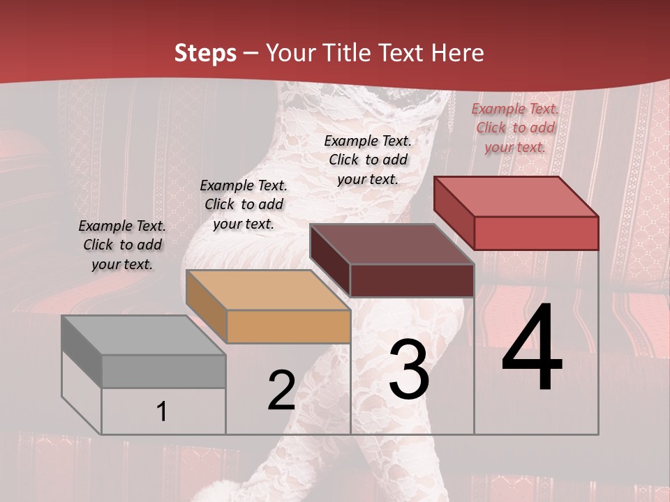 Pretty Lady Lingerie PowerPoint Template