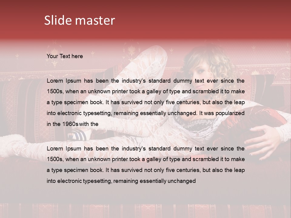 Background One People PowerPoint Template