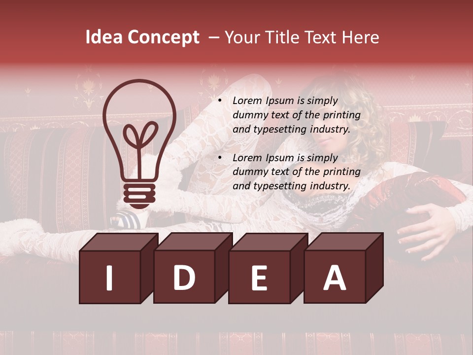 Background One People PowerPoint Template