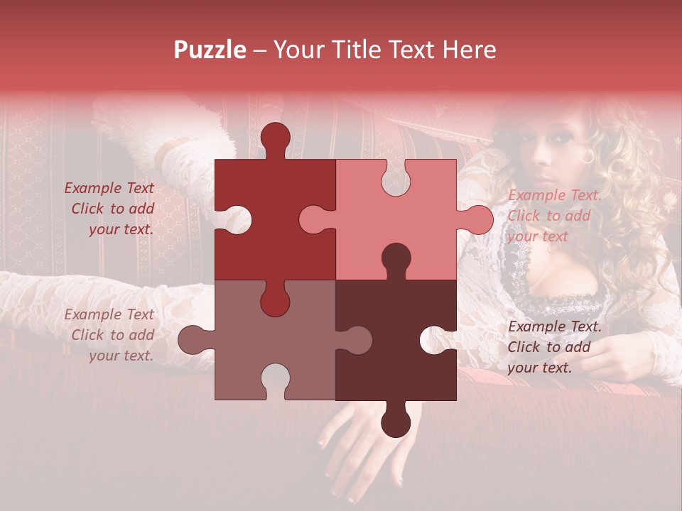 Young Passionate Shadow PowerPoint Template