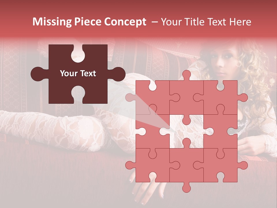 Young Passionate Shadow PowerPoint Template