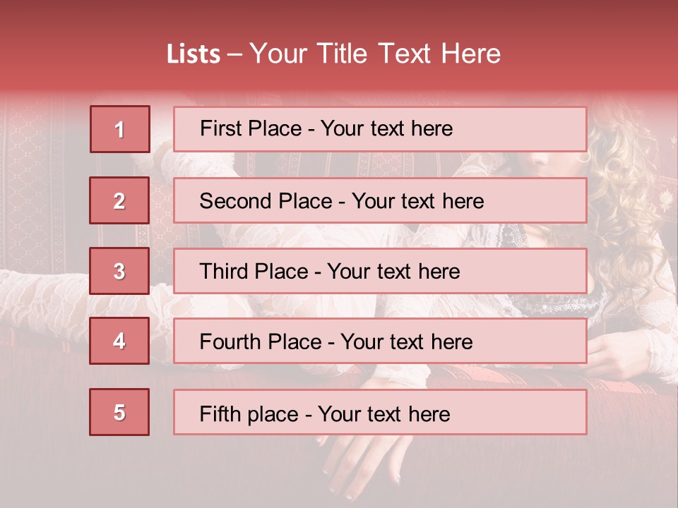 Young Passionate Shadow PowerPoint Template