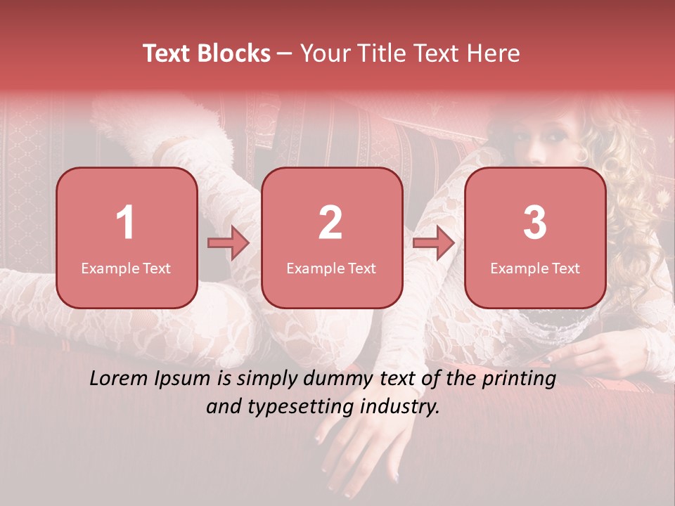Young Passionate Shadow PowerPoint Template