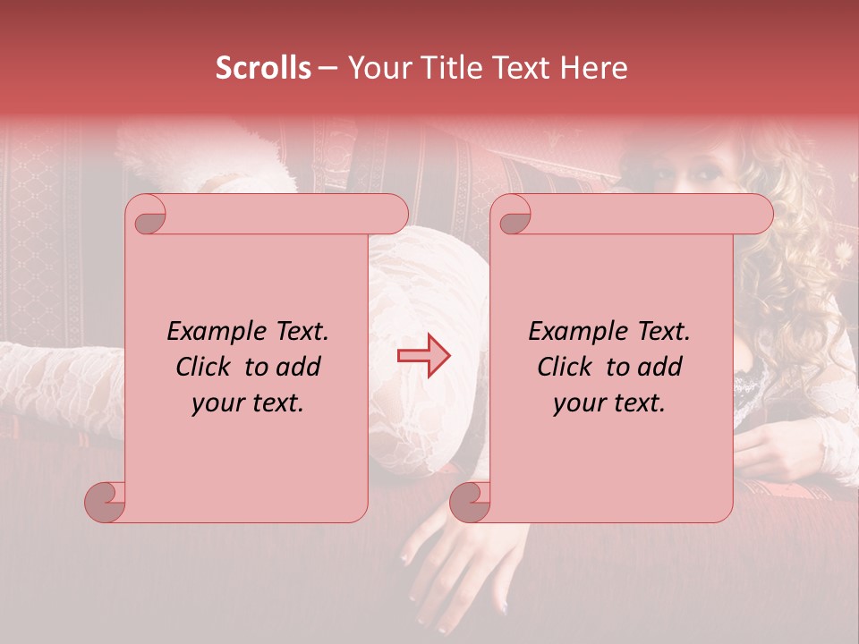 Young Passionate Shadow PowerPoint Template