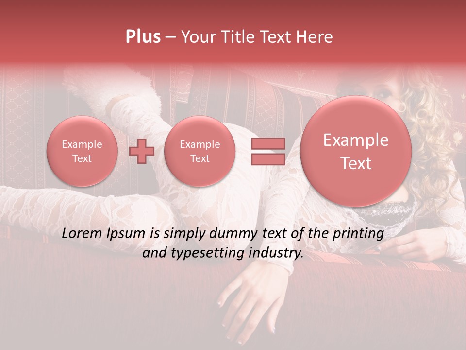 Young Passionate Shadow PowerPoint Template