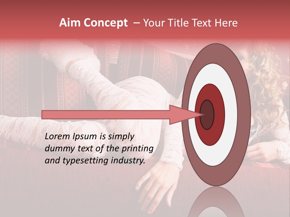 Young Passionate Shadow PowerPoint Template