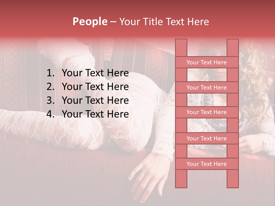 Young Passionate Shadow PowerPoint Template