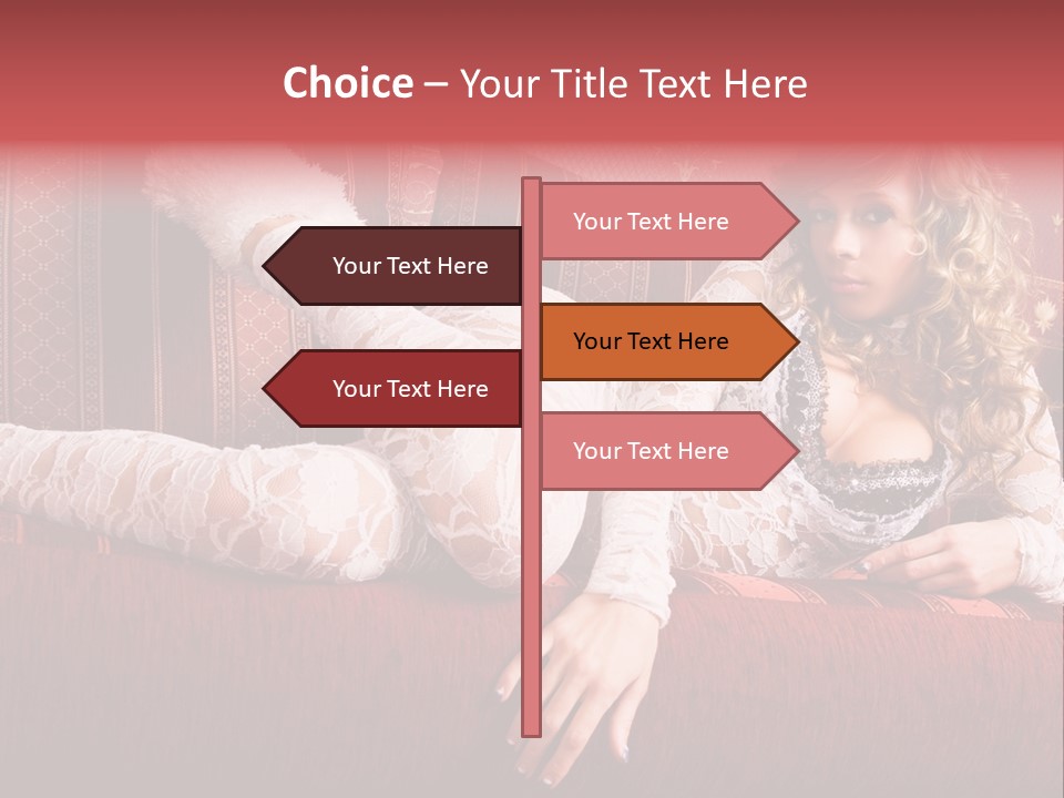 Young Passionate Shadow PowerPoint Template