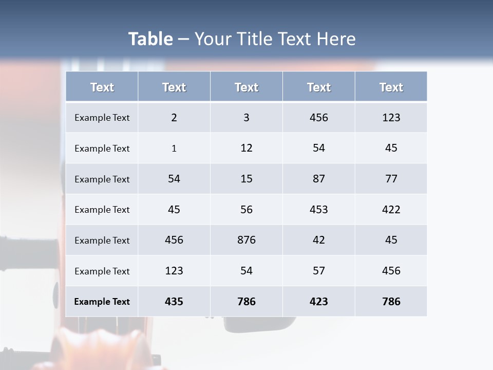 Healthy Isolated Cut PowerPoint Template