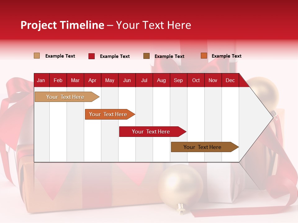 Decoration Square Photo PowerPoint Template