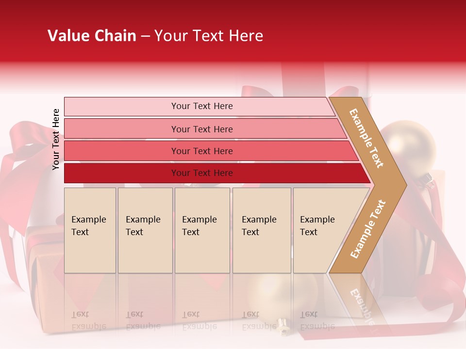 Decoration Square Photo PowerPoint Template