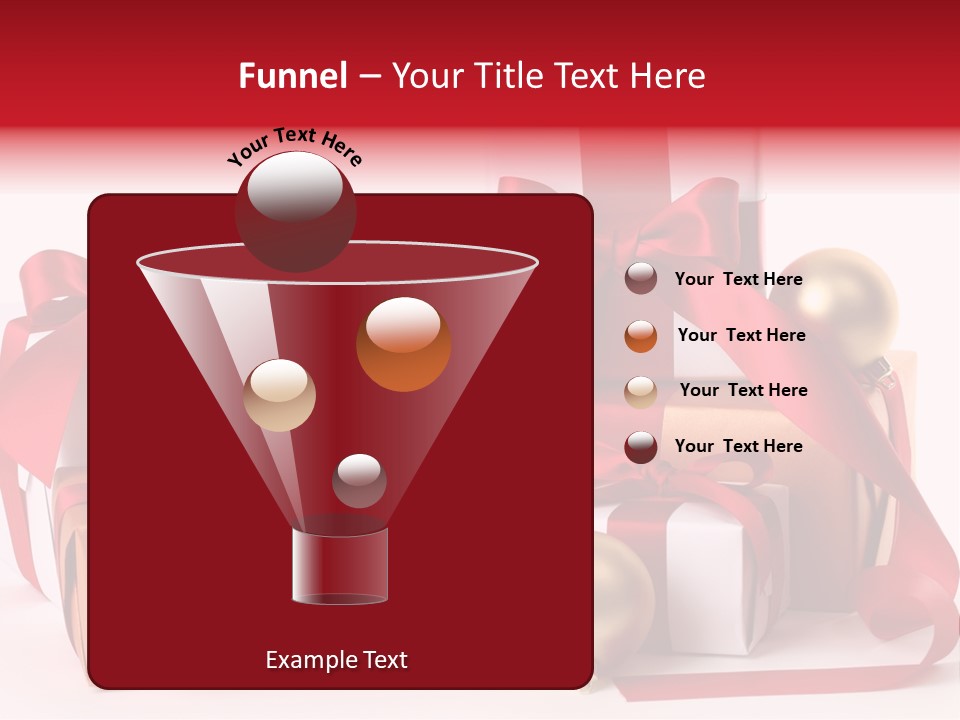 Decoration Square Photo PowerPoint Template