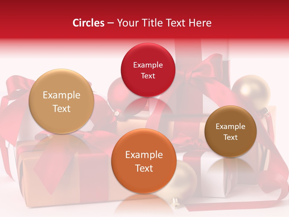 Decoration Square Photo PowerPoint Template