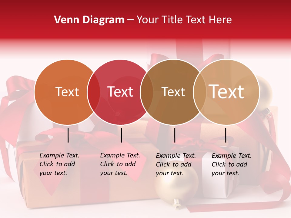 Decoration Square Photo PowerPoint Template