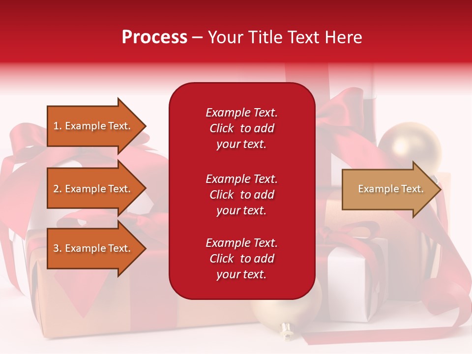 Decoration Square Photo PowerPoint Template