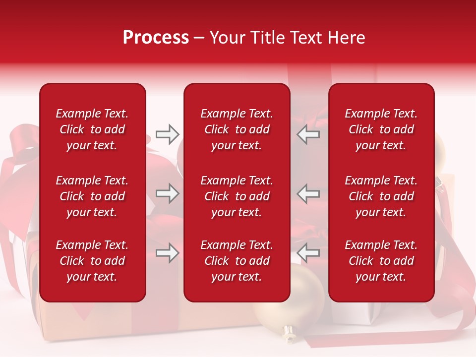 Decoration Square Photo PowerPoint Template