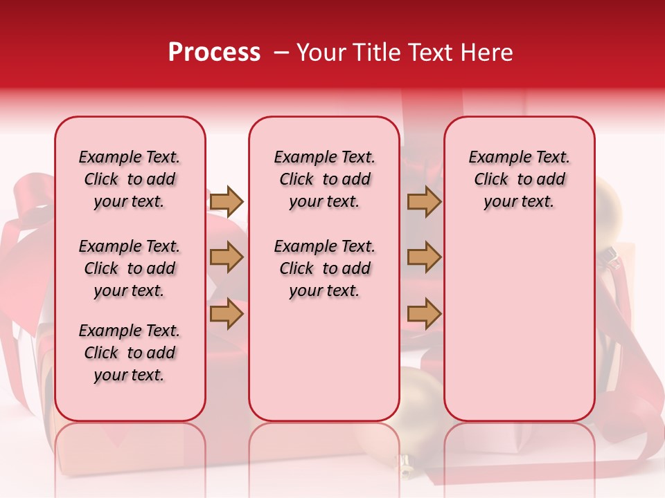 Decoration Square Photo PowerPoint Template