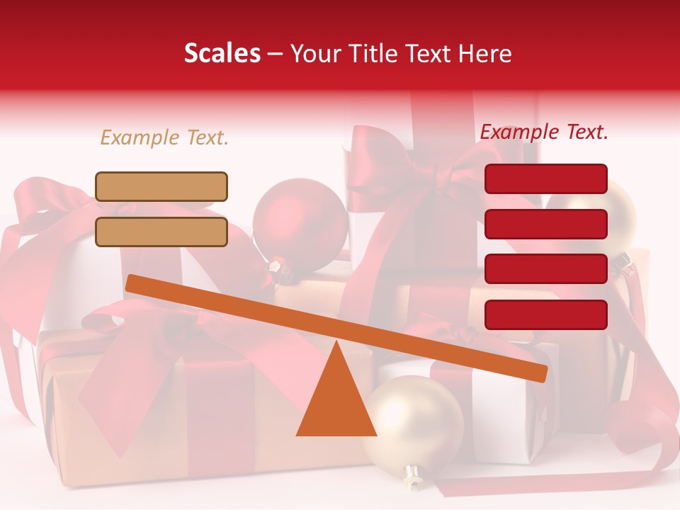 Decoration Square Photo PowerPoint Template