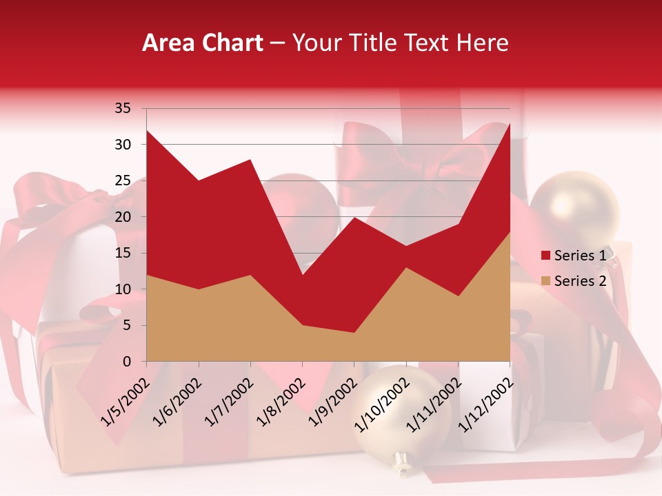 Decoration Square Photo PowerPoint Template