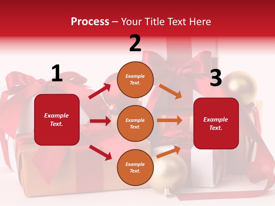 Decoration Square Photo PowerPoint Template