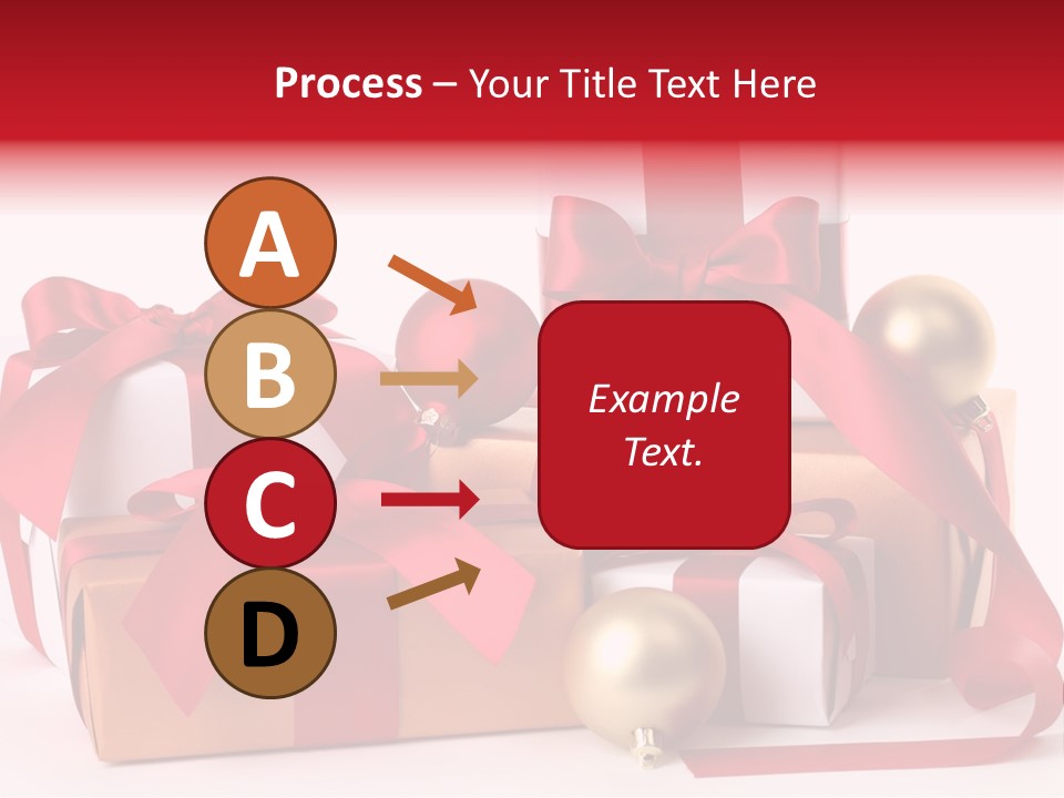 Decoration Square Photo PowerPoint Template