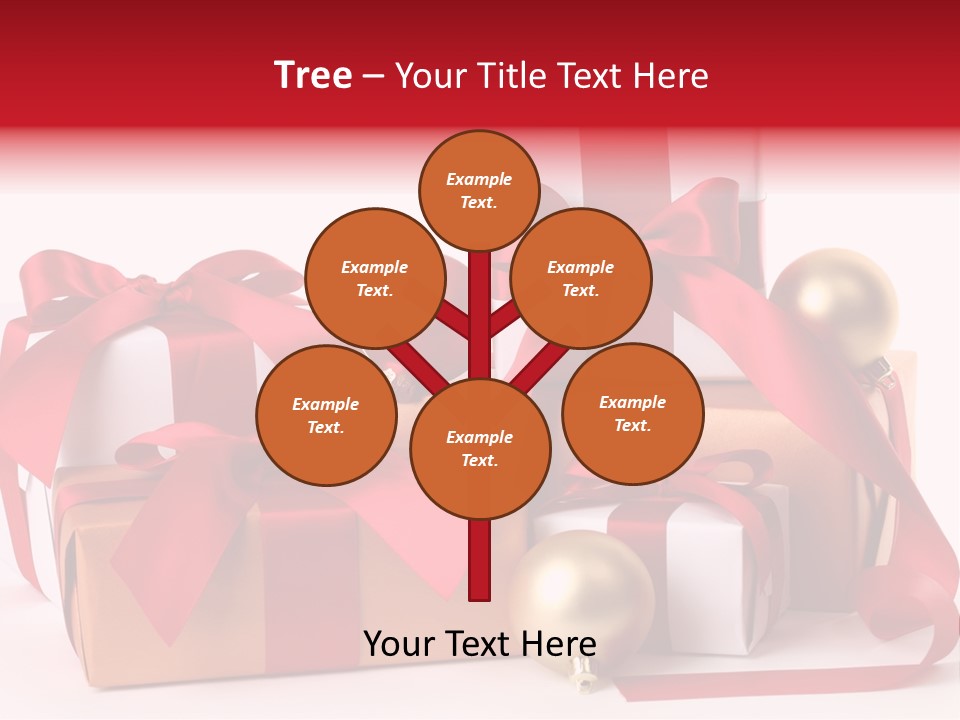 Decoration Square Photo PowerPoint Template