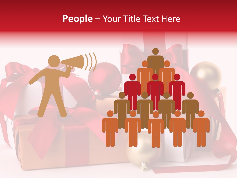 Decoration Square Photo PowerPoint Template