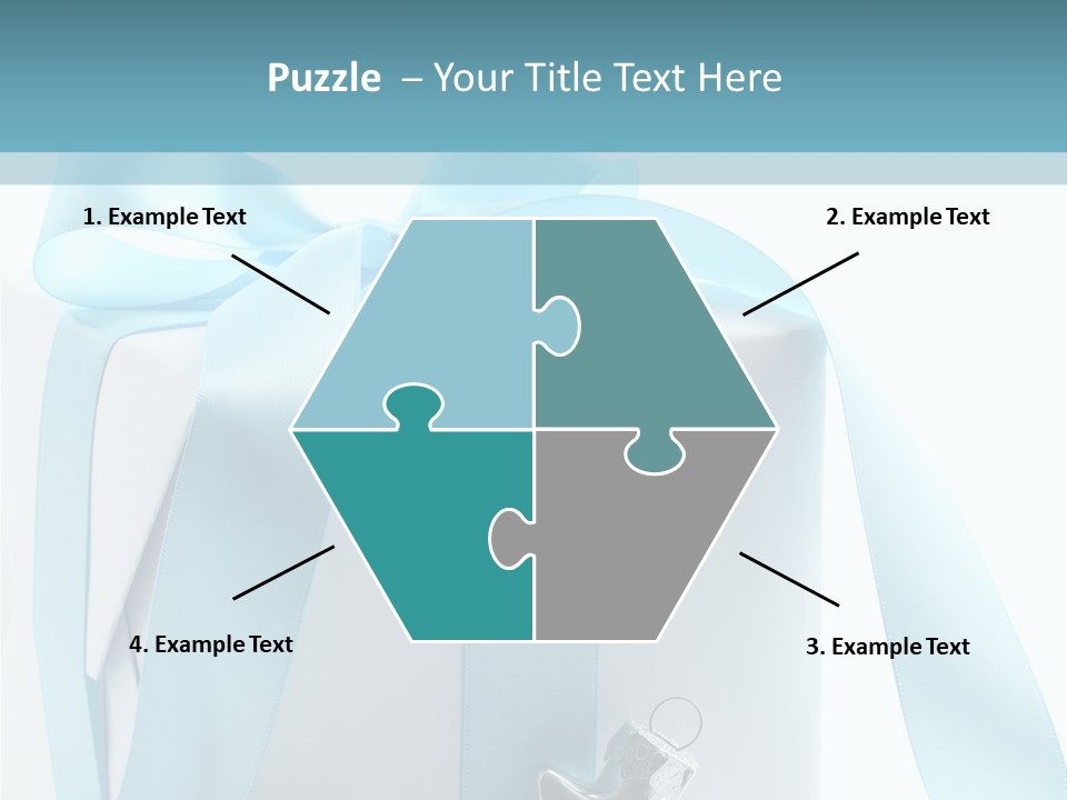 Box Paper Christmas PowerPoint Template