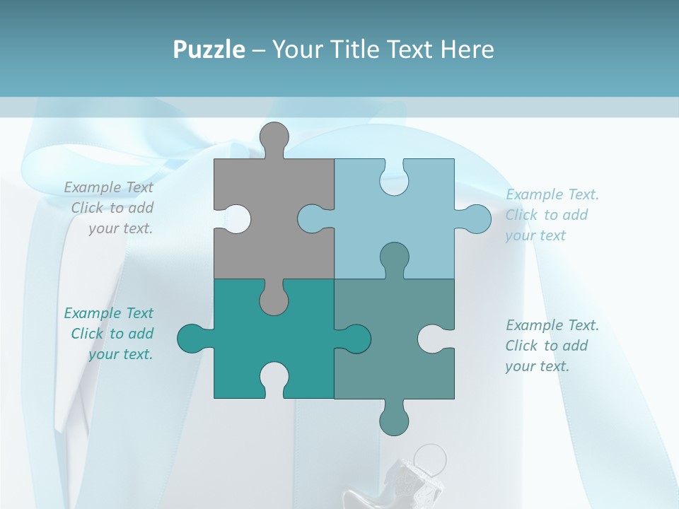 Box Paper Christmas PowerPoint Template