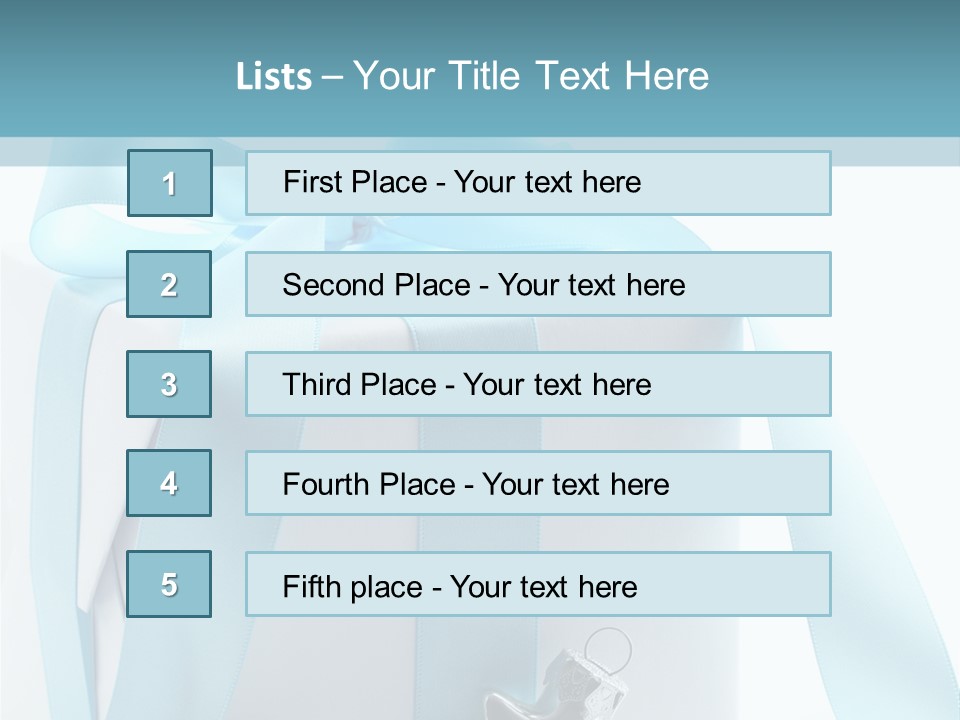 Box Paper Christmas PowerPoint Template