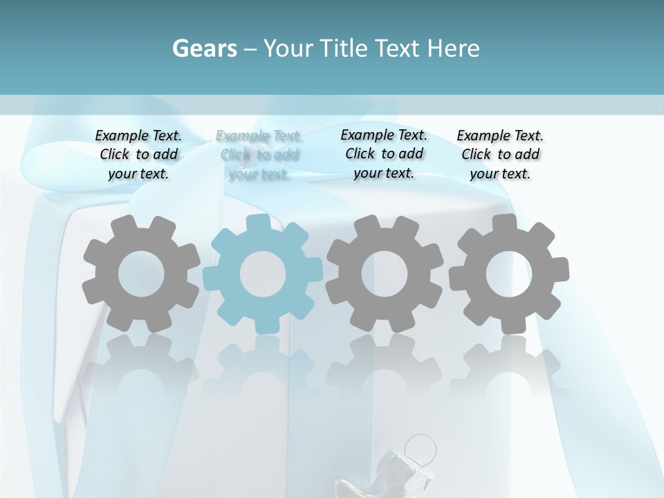 Box Paper Christmas PowerPoint Template