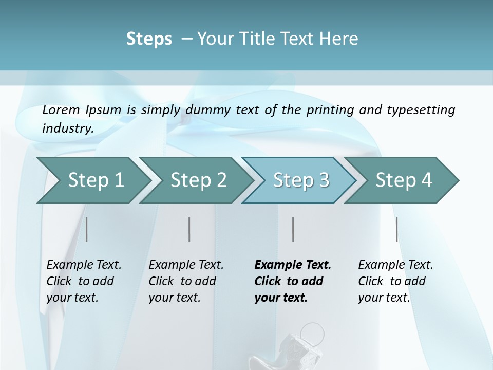 Box Paper Christmas PowerPoint Template