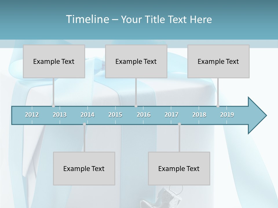 Box Paper Christmas PowerPoint Template