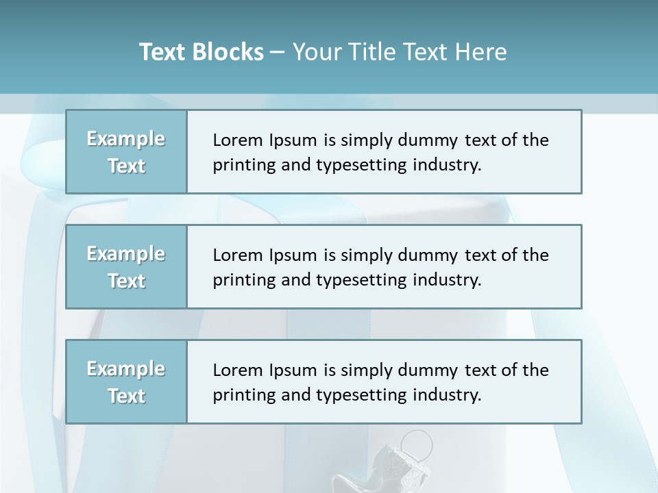 Box Paper Christmas PowerPoint Template