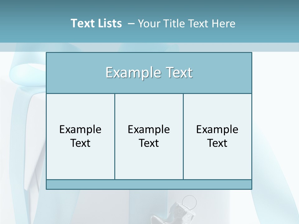 Box Paper Christmas PowerPoint Template