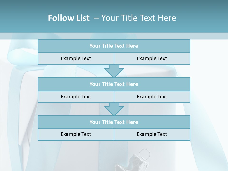 Box Paper Christmas PowerPoint Template