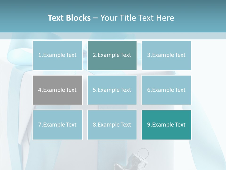 Box Paper Christmas PowerPoint Template