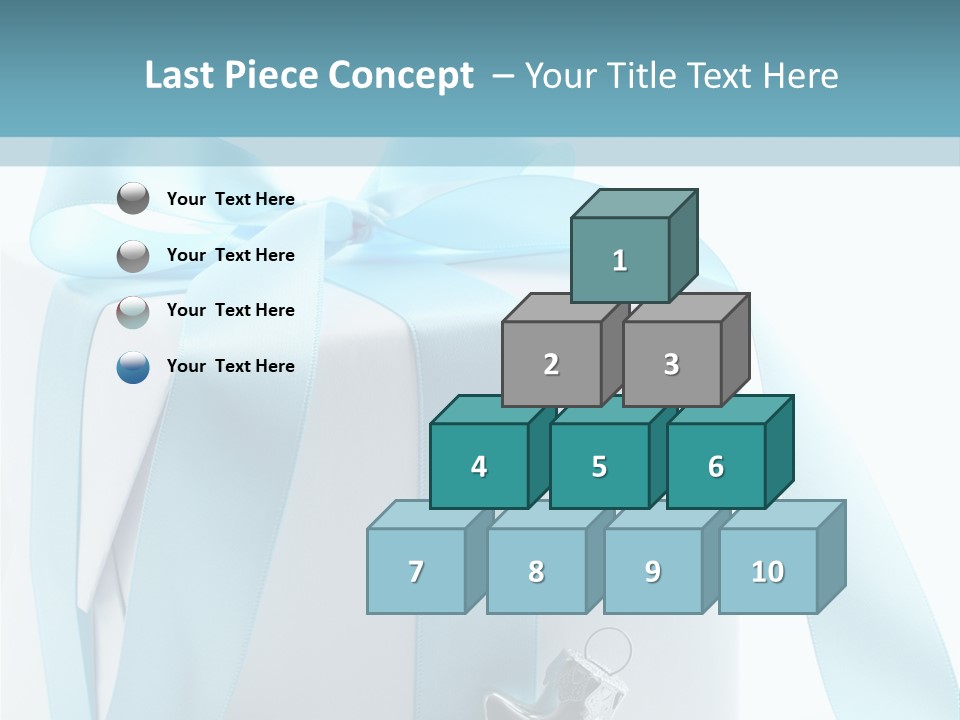 Box Paper Christmas PowerPoint Template