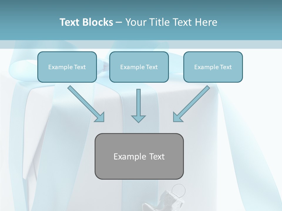 Box Paper Christmas PowerPoint Template