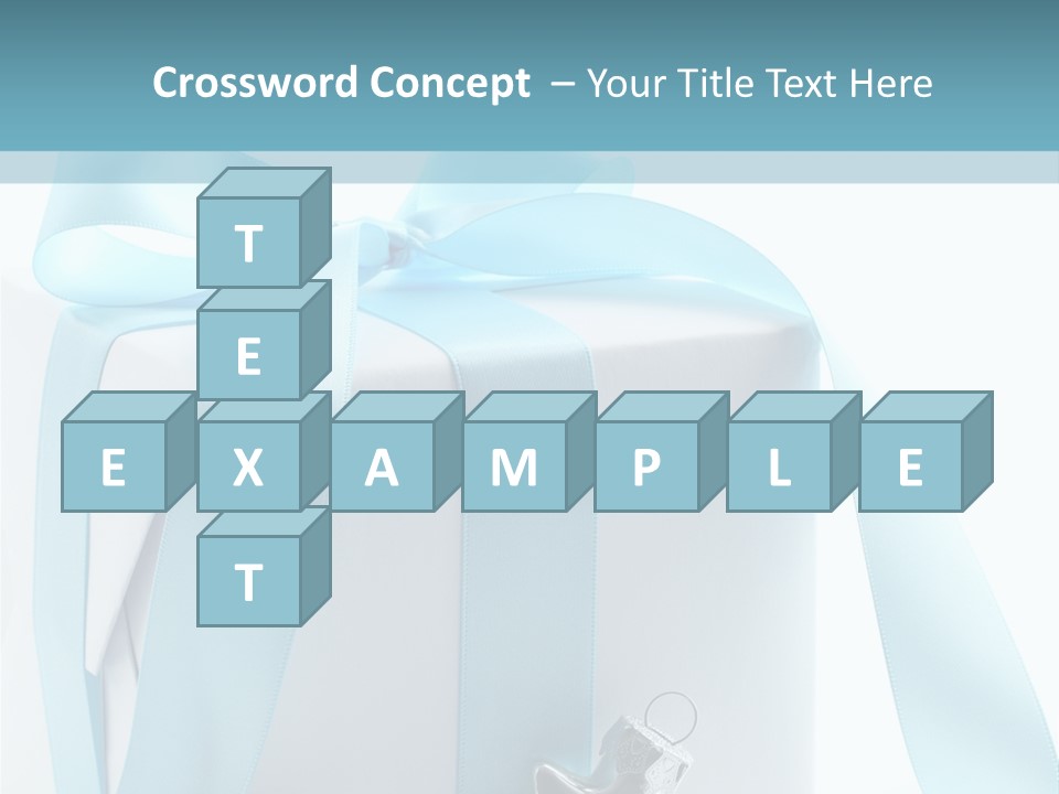 Box Paper Christmas PowerPoint Template