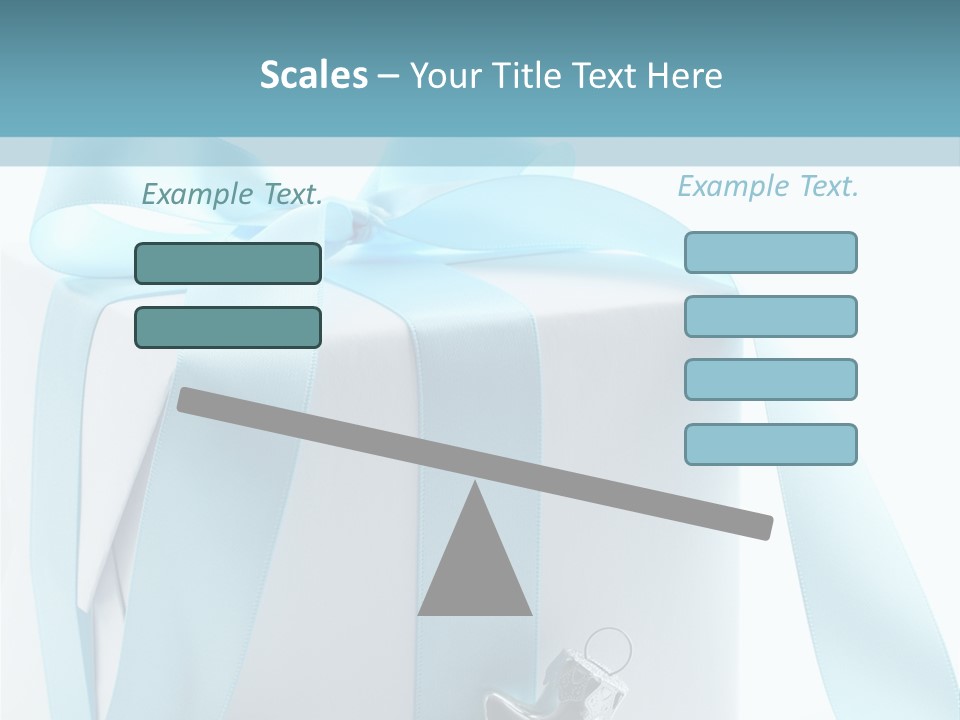 Box Paper Christmas PowerPoint Template