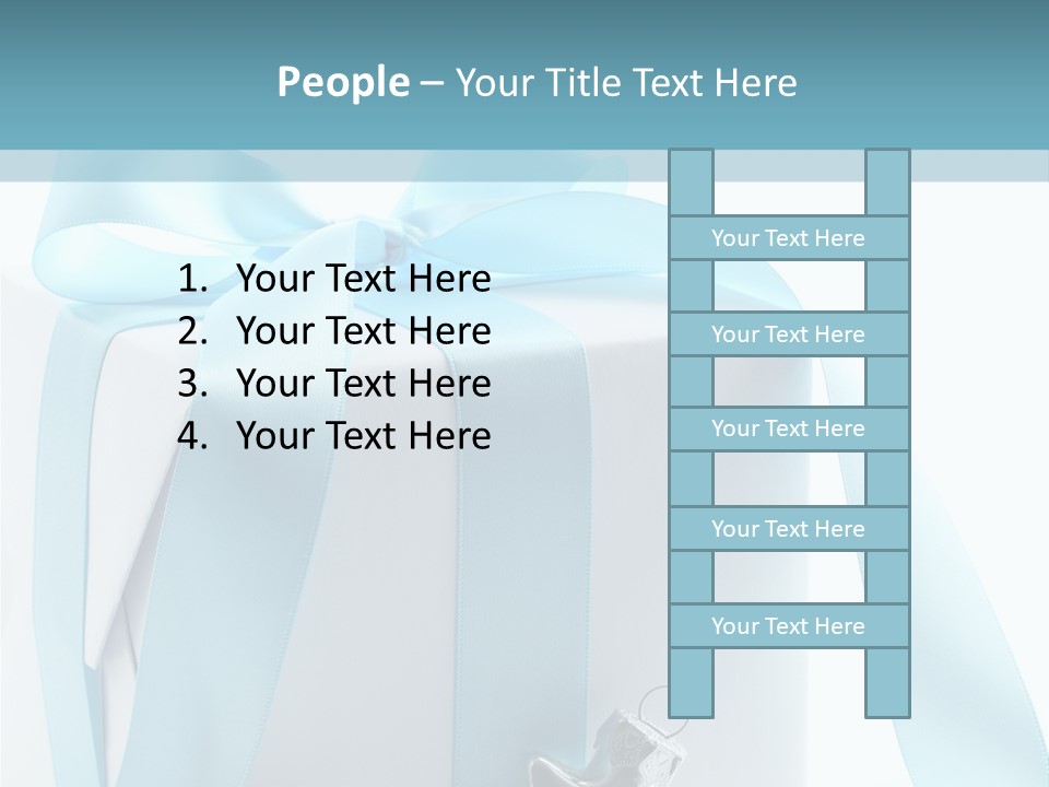 Box Paper Christmas PowerPoint Template