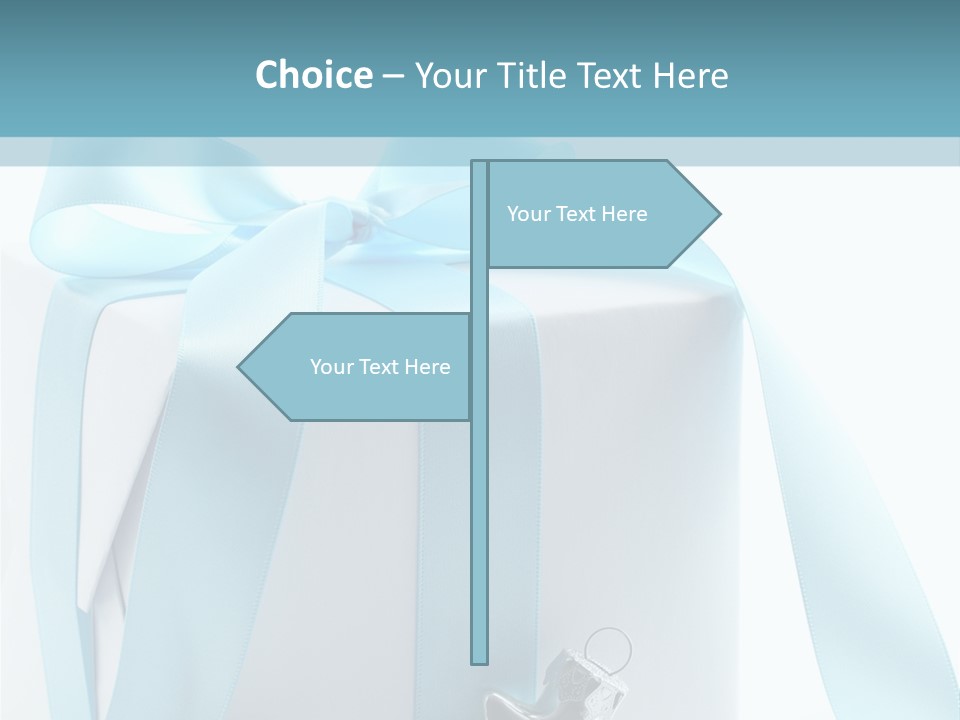 Box Paper Christmas PowerPoint Template