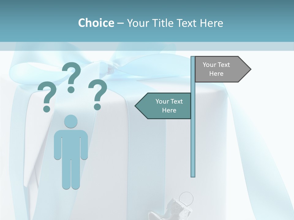 Box Paper Christmas PowerPoint Template