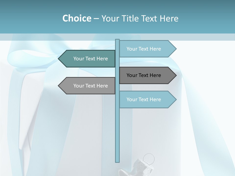 Box Paper Christmas PowerPoint Template