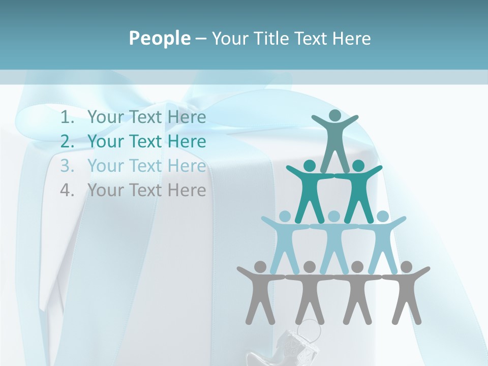 Box Paper Christmas PowerPoint Template